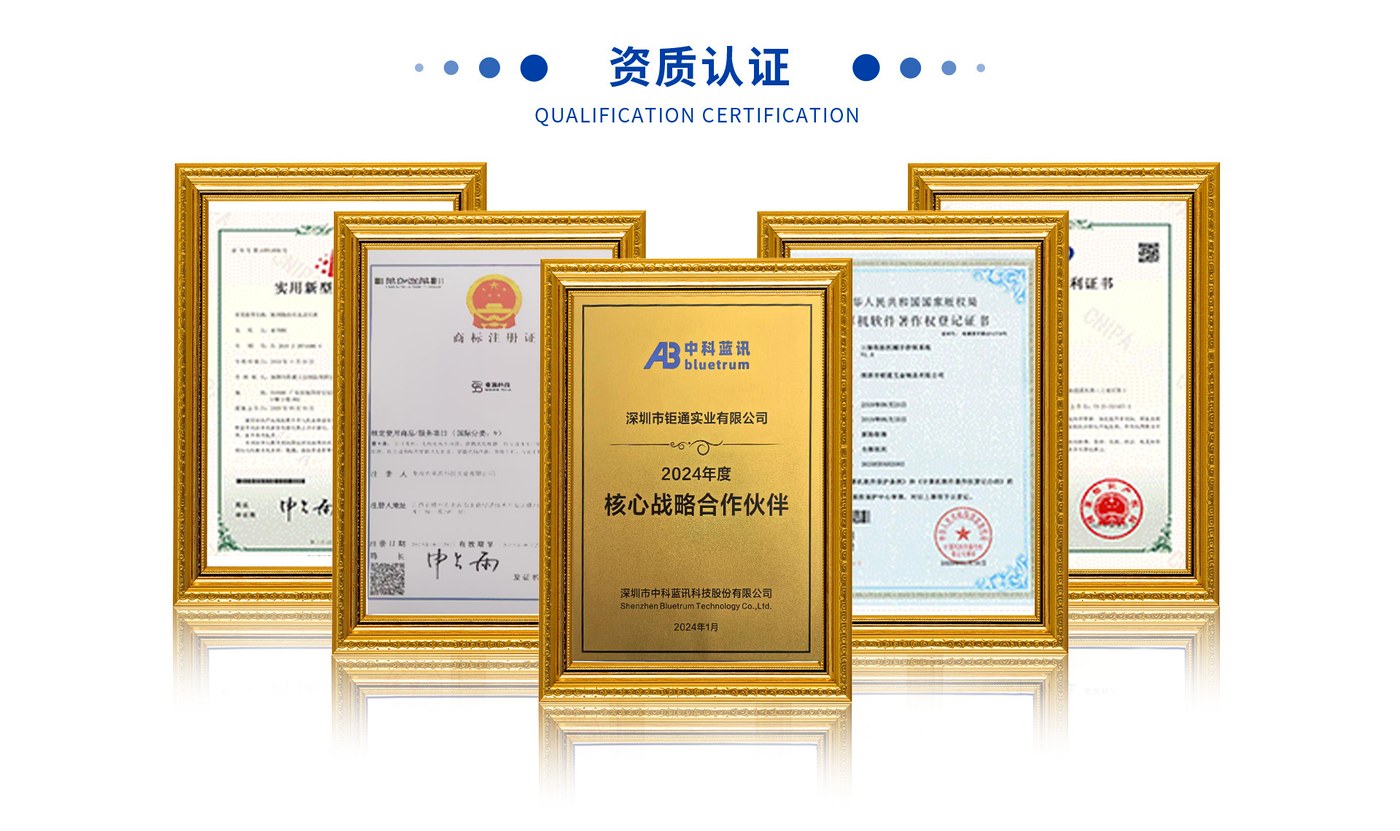 Qualification certification display